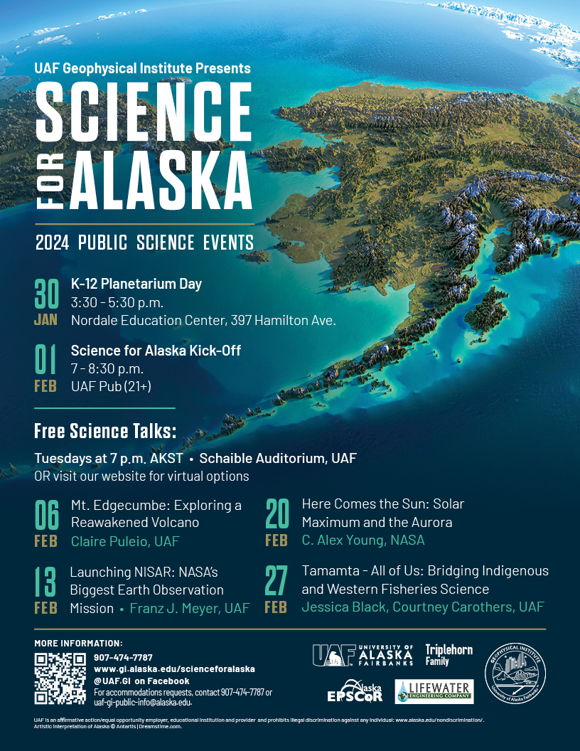 Science for Alaska 2024 poster