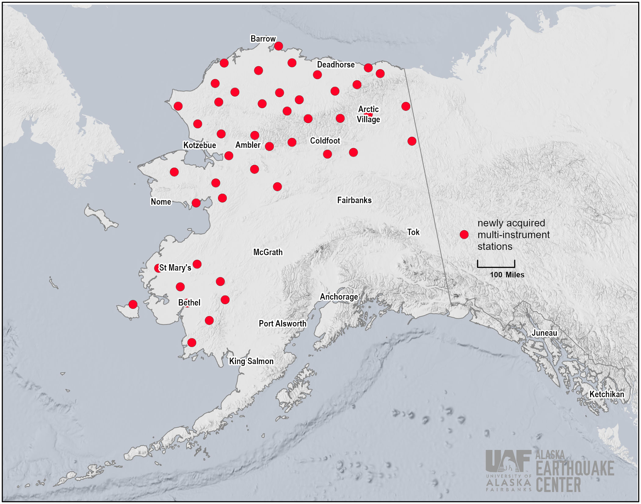 Sensors will sustain Alaska earthquake and weather data