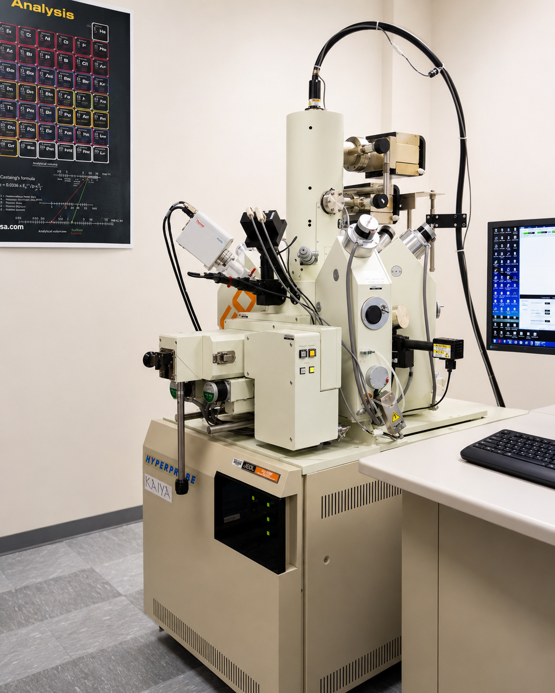 JEOL JXA-8530F Electron Microprobe