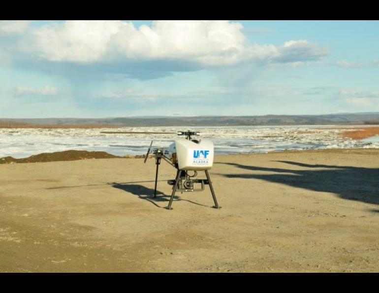 The UAF Alaska Center for Unmanned Aircraft Systems Integration will use Responder aircraft such as this in some of the first missions beyond an operator’s eyesight. Photo courtesy of ACUASI.