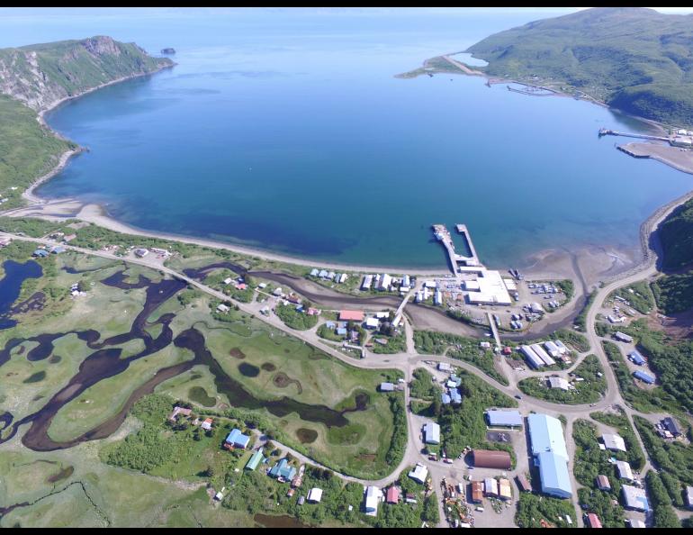The community of Chignik Bay on the Alaska Peninsula. Photo by Chris Maio.