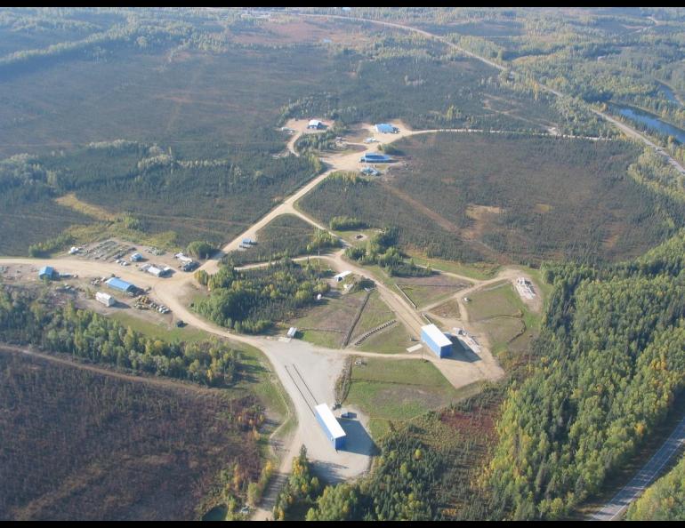Facilities of Poker Flat Research Range, about 25 miles north of Fairbanks, sit on 5,132 acres near Chatanika, Alaska. The flight range is much larger, reaching north to the Arctic Ocean. UAF/GI photo