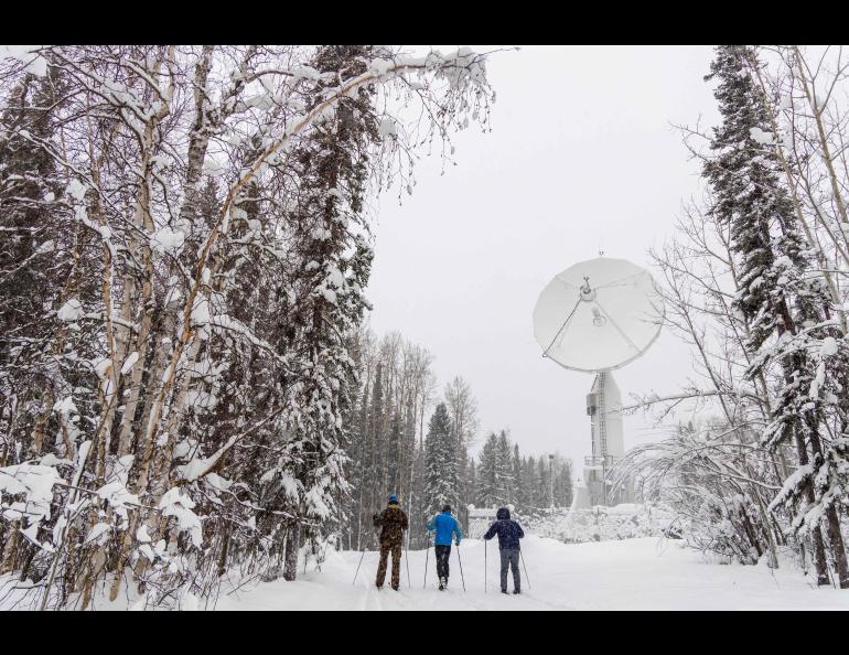  Winter Carnival Field Day outdoor activities offered students an opportunity to try cross-country skiing, ice climbing, dog sledding, sledding and ice skating at the University of Alaska Fairbanks on Feb. 14, 2026. UAF photo