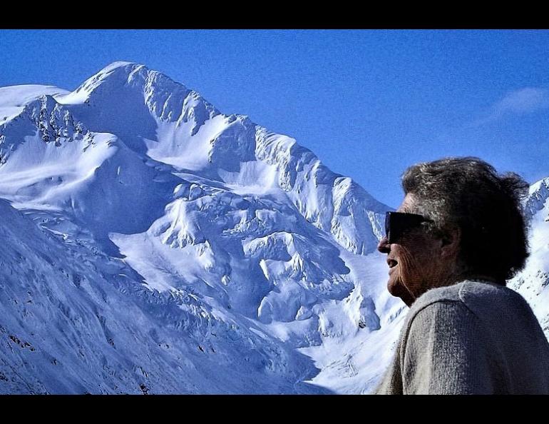 Beatriz Roederer near Portage about 10 years ago. Photo courtesy of Juan Roederer
