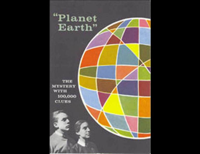 “Planet Earth,” the book that accompanied the 1958 posters. Courtesy The National Academies.