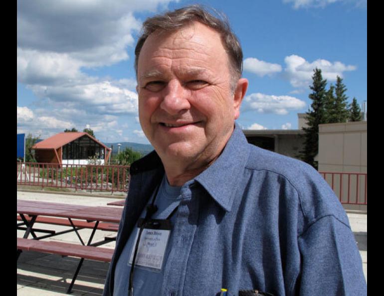  James Brown, an ecologist from the University of New Mexico. Photo by Ned Rozell. 