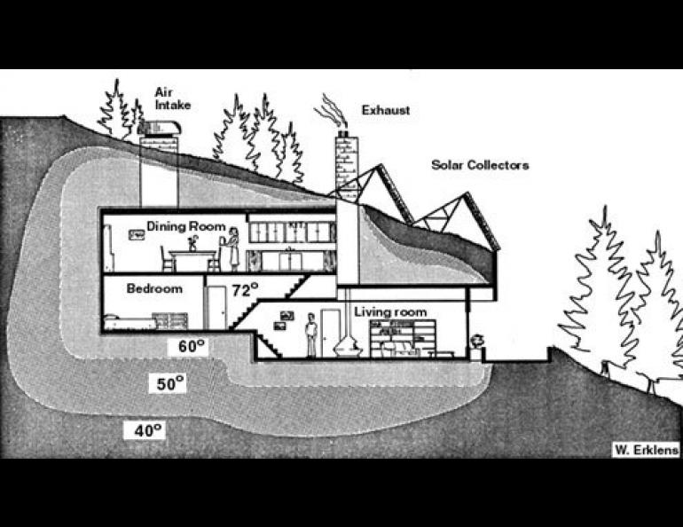 An Underground  House  Geophysical Institute