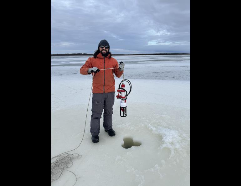 Person on ice