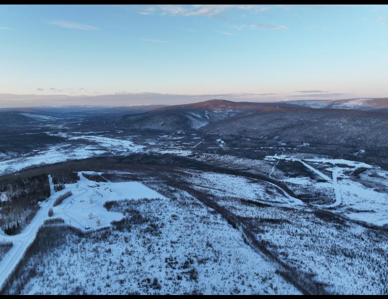 Poker Flat Research Range occupies 5,000 acres of the Chatanika River valley north of Fairbanks. Spring 2025 photo by Bryan Whitten.