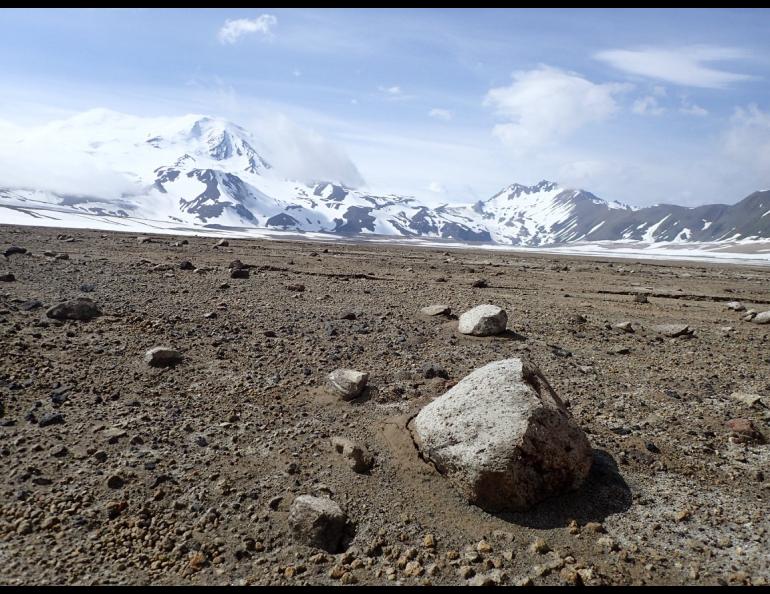 The Valley of 10,000 Smokes pictured during a visit in 2018. Photo by Bob Gillis.