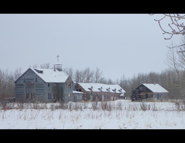 Pilgrim Hot Springs, once the site of an orphanage, is located on Alaska’s Seward Peninsula. Photo by Ned Rozell.