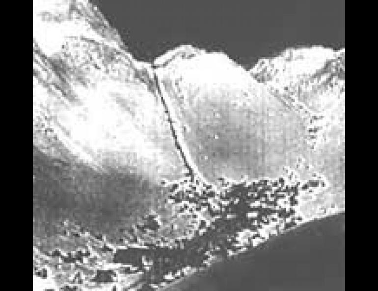 Sawmills, cookstoves and boats were among the items carried over the Golden Stairs of Chilkoot Pass during the winter of 1897-98.