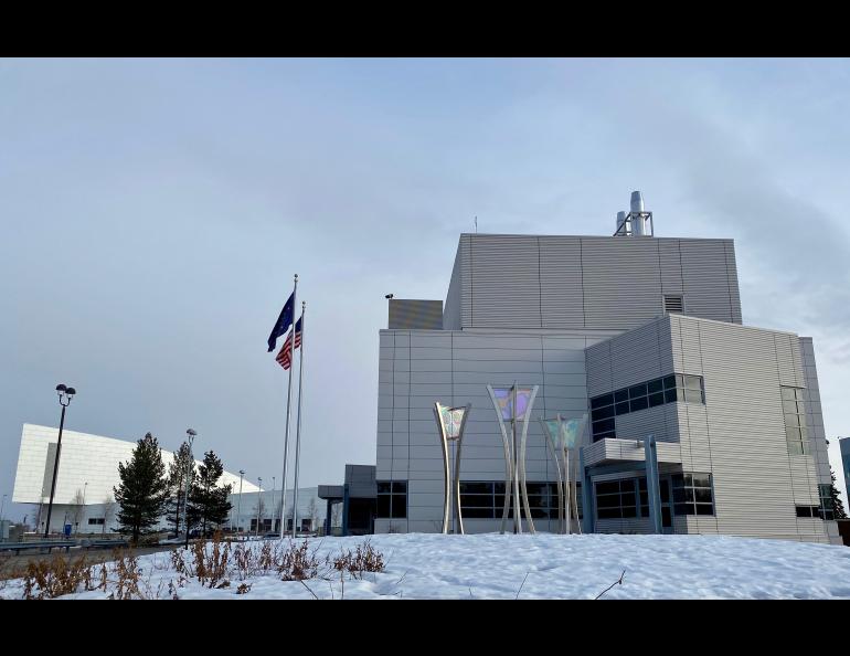 The Alaska State Virology Laboratory on the UAF campus. Photo by Anna Rozell. 