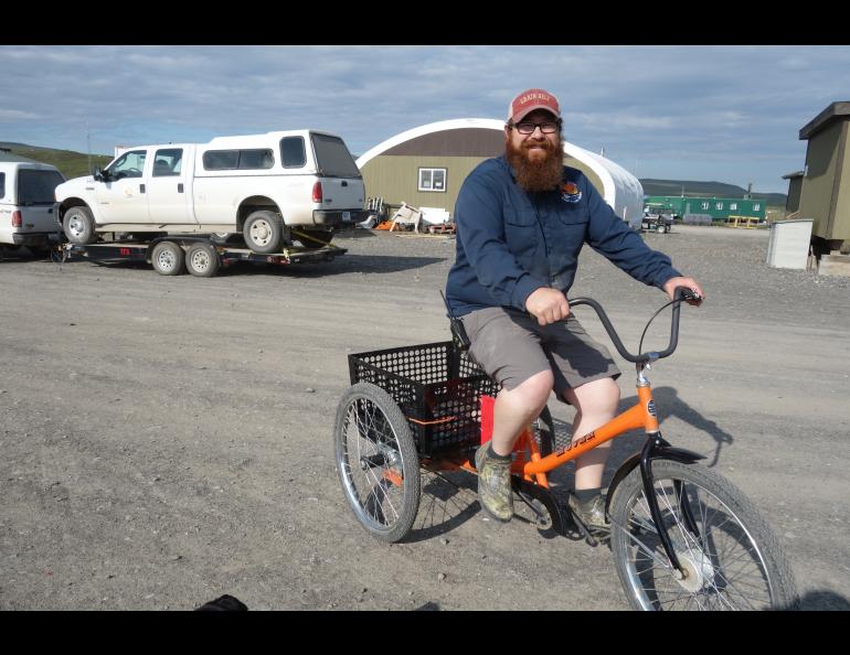 Justin Johnson, manager of Toolik Field Station. Photo by Ned Rozell. 