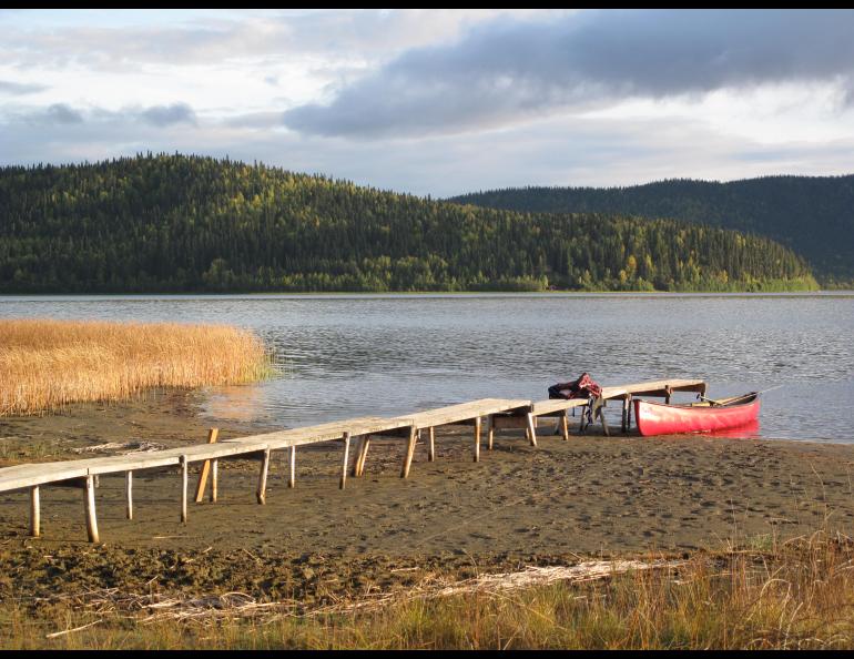 Quartz Lake in Interior Alaska. Photo by Ned Rozell.