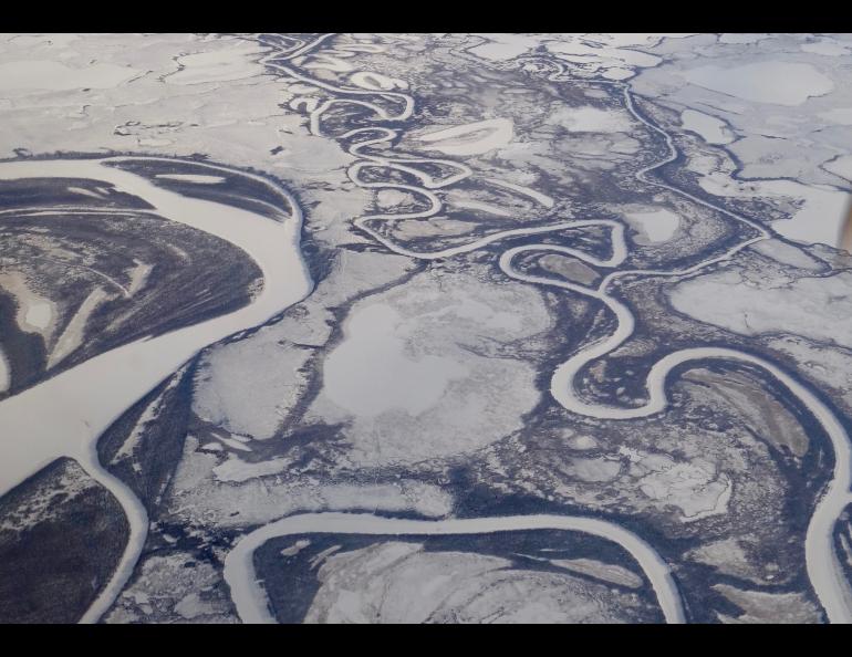 A snow-covered landscape is one of the biggest changes Alaska undergoes. Photo by Ned Rozell.