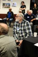 John Davies, the first Alaska State Seismologist, was one of the 40 GI retirees participating in the 2026 reunion on July 24. Photo by Tucker Forbes