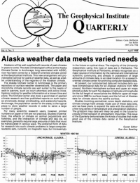 Alaska weather data meets varied needs article
