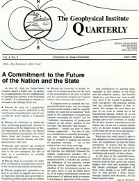 A Commitment to the Future of the Nation and the State