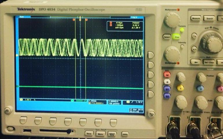 HAARP controls. Image by Amanda Dawn Christie.
