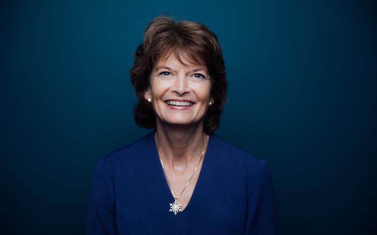 Alaska Sen. Lisa Murkowski featured GI scientists Mike West and David Fee on her podcast. Photo from the office of Lisa Murkowski.
