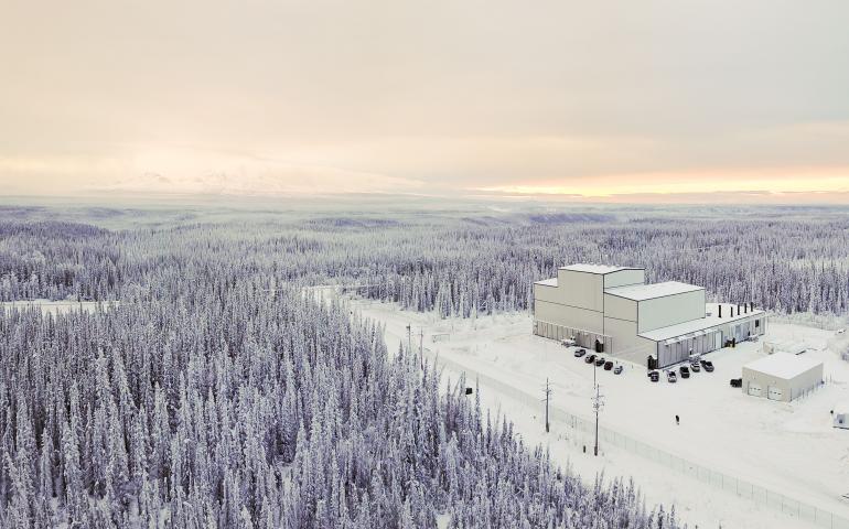 The High-frequency Active Auroral Research Program site in Gakona, Alaska.