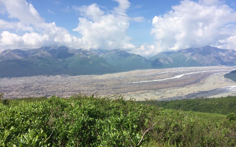 Kennicott Glacier in Wrangell-St. Elias National Park and Preserve. Photo: David Rounce