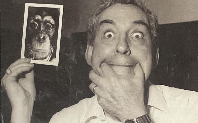 Glenn Shaw chose this photo as the cover shot for his autobiography, “Fingerprints on the Moon: My Life in Physics.”