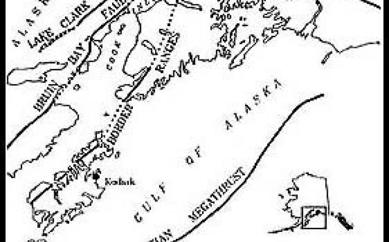 Faults in Southcentral Alaska 