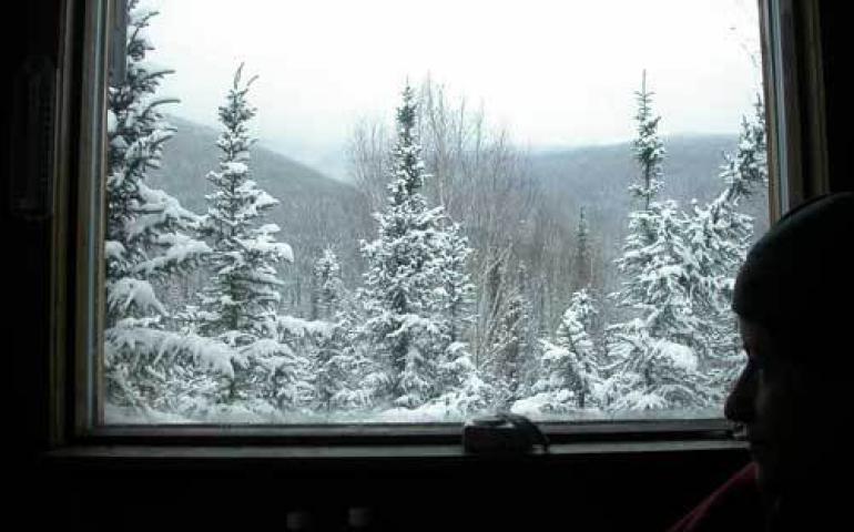  A researcher found that indoor air quality was better in winter than in summer for homes with attached garages. Photo by Ned Rozell. 