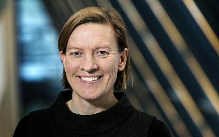 Guðfinna Aðalgeirsdóttir, also known as Tolly, a glaciologist and university professor from Iceland. Photo by Kristinn Ingvarsson.