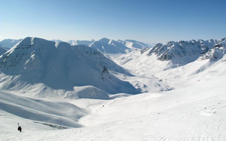 The accelerated loss of ice in several forms is a well-documented story of change in Alaska. Photo by Ned Rozell.