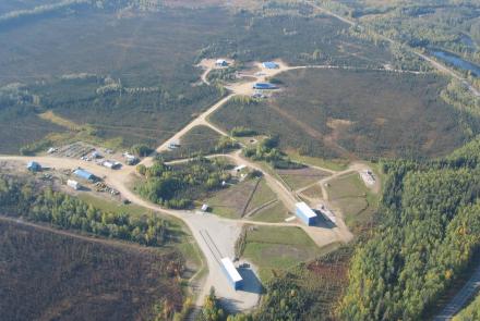 Facilities of Poker Flat Research Range, about 25 miles north of Fairbanks, sit on 5,132 acres near Chatanika, Alaska. The flight range is much larger, reaching north to the Arctic Ocean. UAF/GI photo